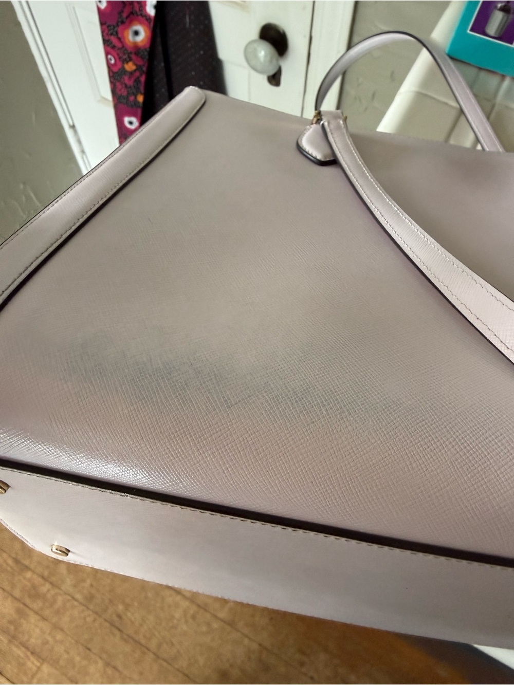 Authentic Kate Spade Madison Saffiano East West leather laptop case - Picture 7 of 10